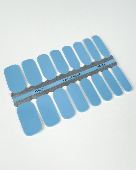 Light Blue - Nail Polish Wraps