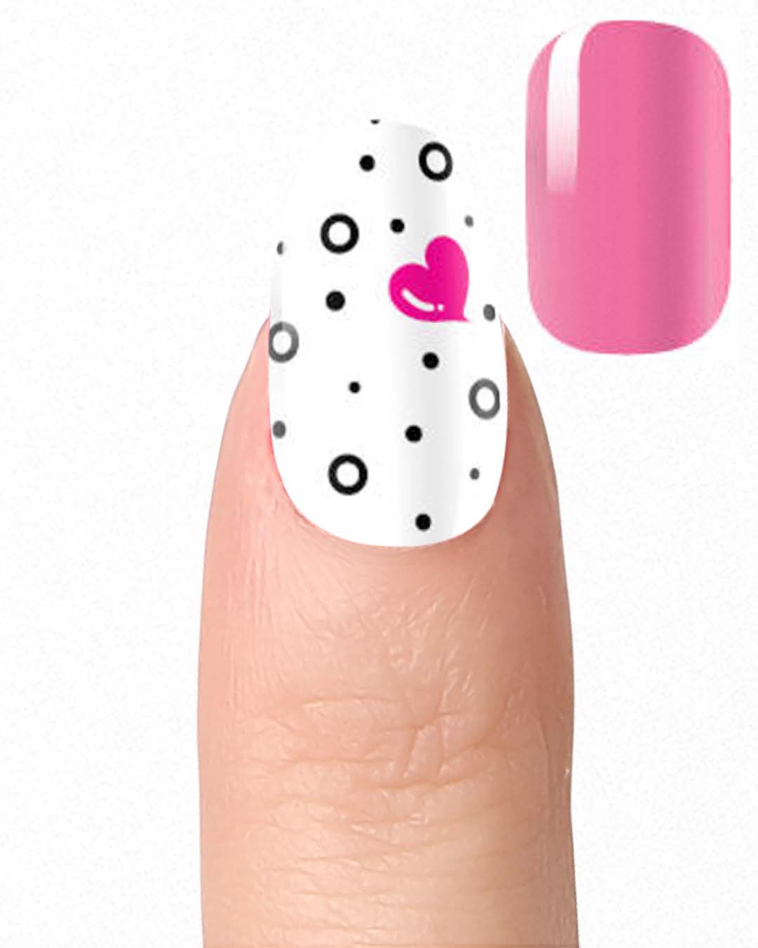 Candy Heart - Nail Polish Wraps