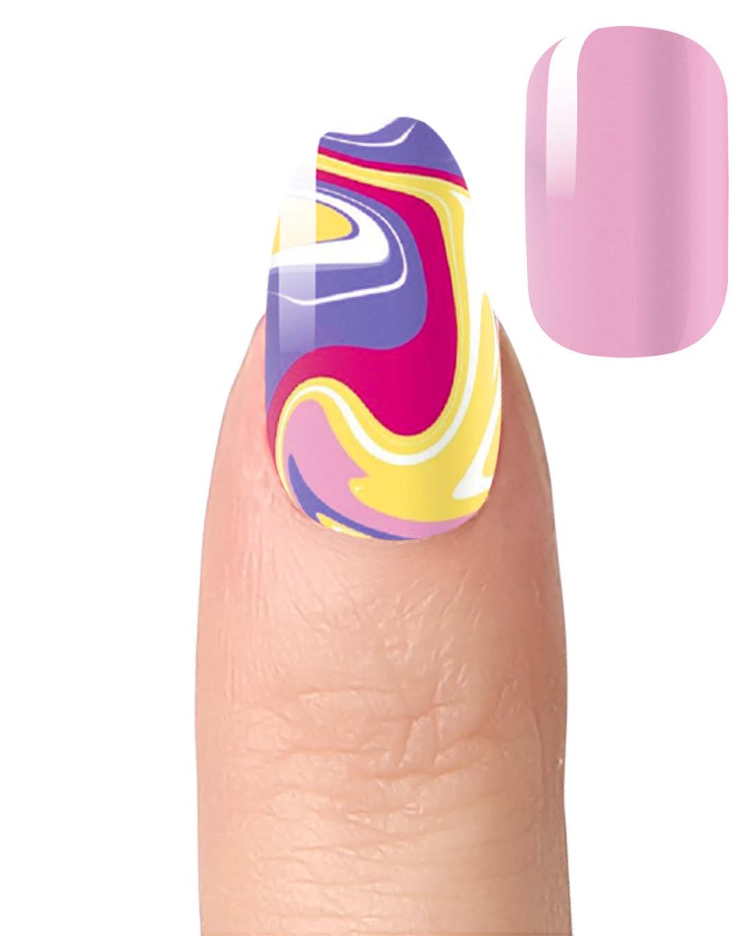 Juicy Swirls - Nail Polish Wraps