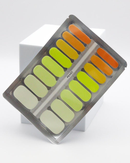 Yellow Shades - Nail Polish Wraps